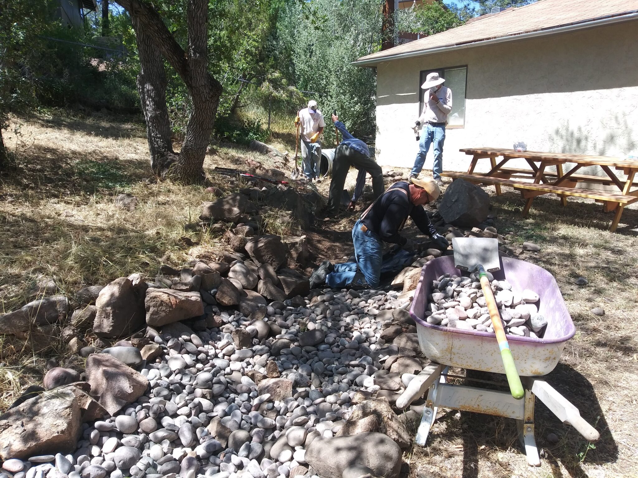 Volunteers Clean Up Agape House Apartments • Agape House of Prescott