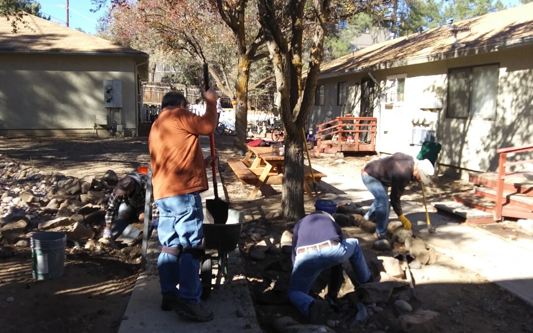 November Day of Service at Agape Apartments