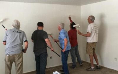 Volunteers Prep Another Home