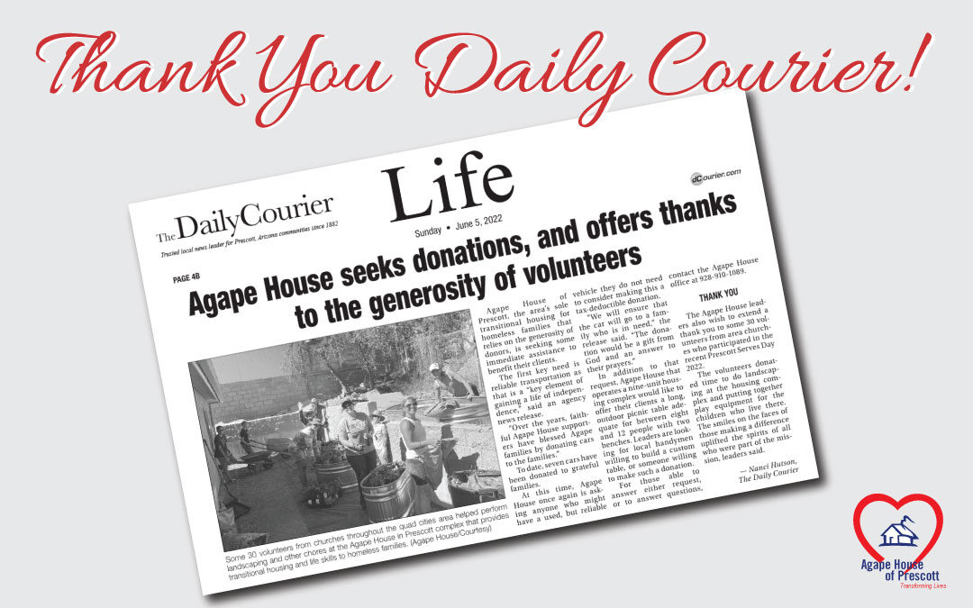 Thank You Daily Courier