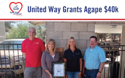 United Way Blesses Agape House