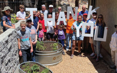 Agape House Gets New Garden