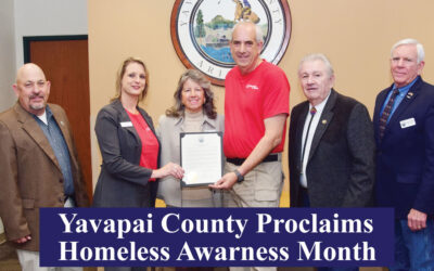 Yavapai County Proclaims Homeless Awareness Month