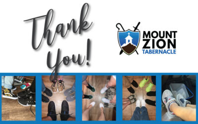 Mount Zion Donates Shoes