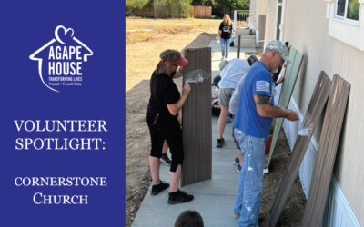 Volunteer Spotlight:  Cornerstone Prepares PV for New Residents