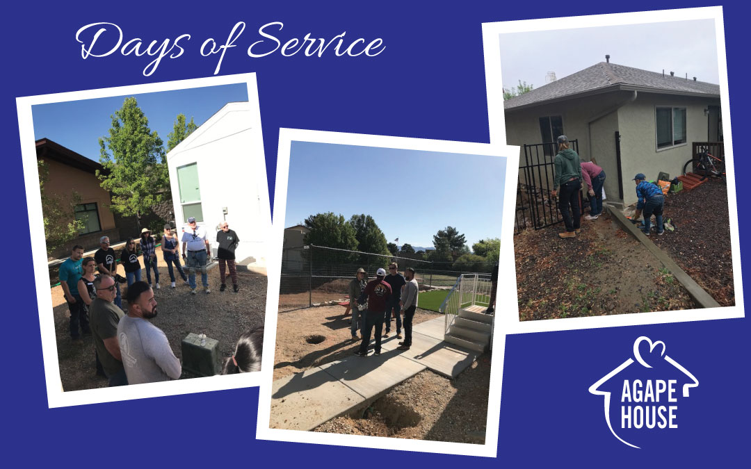 Huge Accomplishments at Agape Days of Service